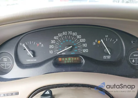 1998 Buick Century Limited из США, поврежденный, VIN 2G4WY52M1W1483216